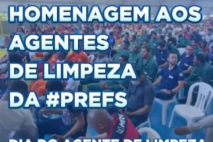 Vídeo: 🥳 Confira a festa realizada pela Prefeitura aos agentes de limpeza de São Luís