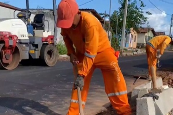 Vídeo: Confira as obras do programa #AsfaltoNovo no Residencial Santo Antônio