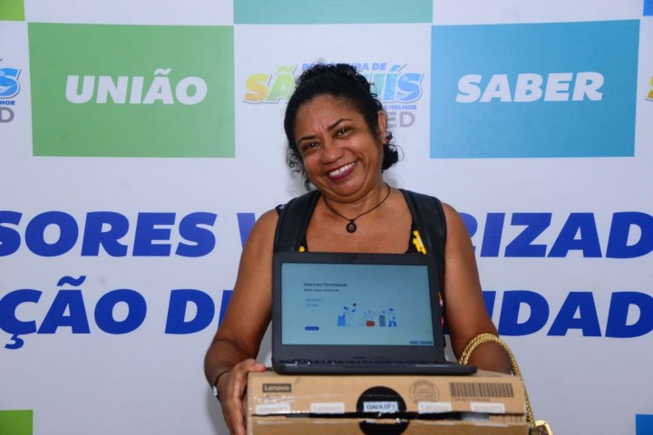 💻 Prefeitura de São Luís entrega ChromeBooks para professores da rede municipal de ensino