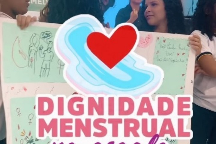 💗🩸🏫 Confira como foi o lançamento do Programa Dignidade Menstrual na Escola.