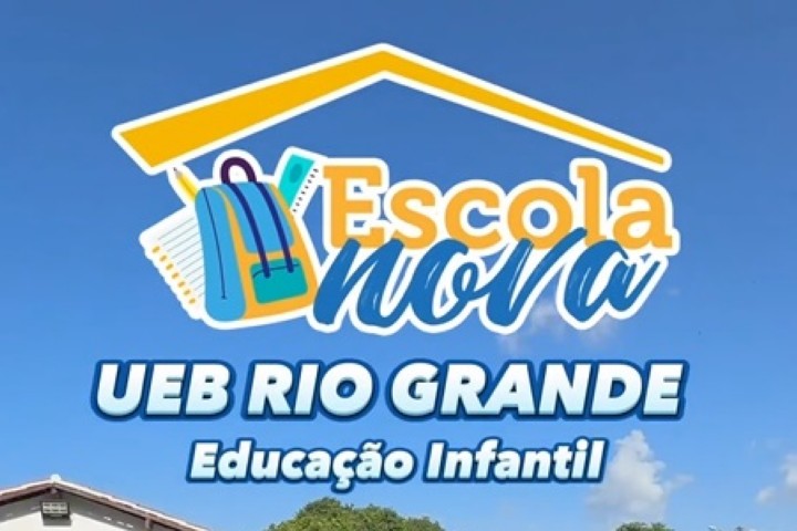 Escola Nova na Zona Rural! 😍🏫 A UEB Rio Grande ficou lindaaaaa!
