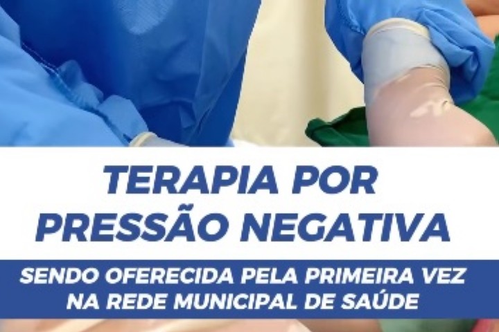 👏 A terapia por pressão negativa chegou à rede municipal de saúde de São Luís!