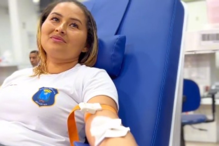 👮🏽‍♂️ 2ª turma do Curso de Formação da Guarda Municipal realiza doação de sangue em São Luís 🩸